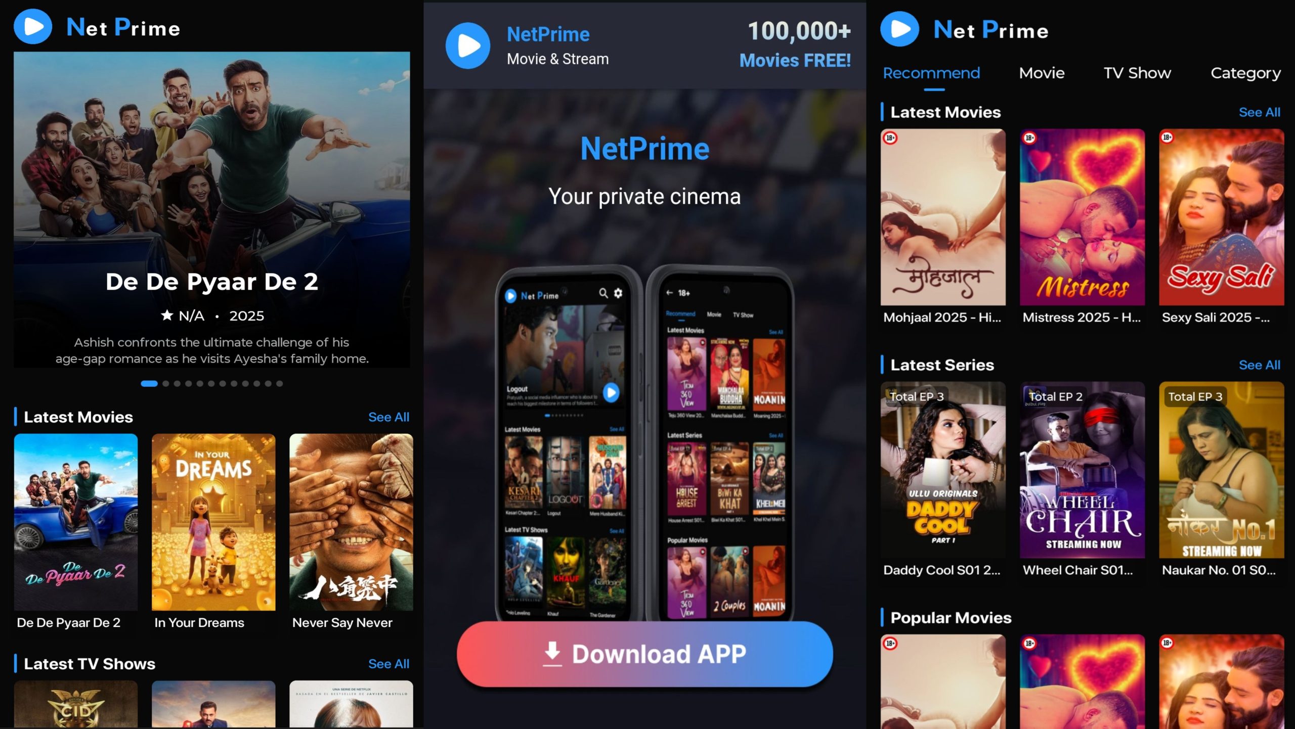 NetPrime MOD APK Latest v1.8 (Premium Unlocked) Download