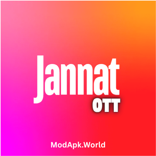 Jannat OTT MOD APK Logo Poster