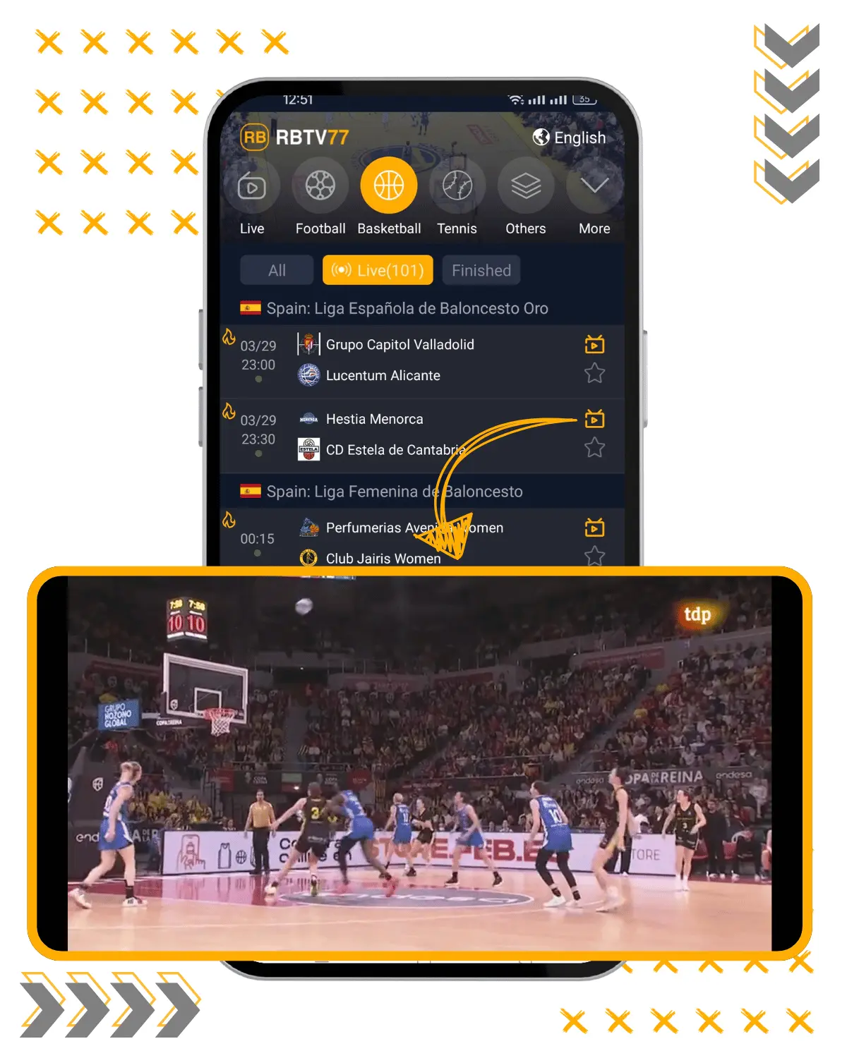 Basketball Live Streaming Rbtv77 Apk