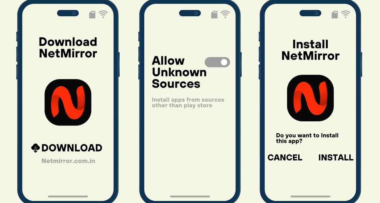 Install NetMirror APK On Android~2